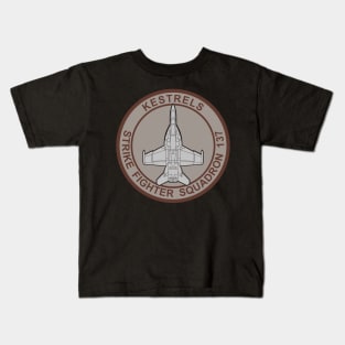 VFA-137 Kestrels - F/A-18 Kids T-Shirt